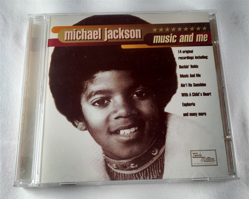 Cd Michael Jackson - Music And Me (Usado)