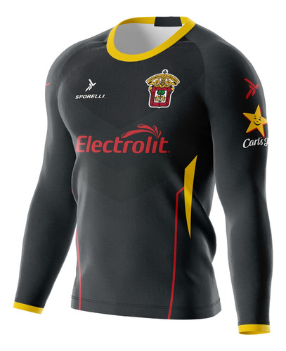 Jersey Portero Oficial Leones Negros Subl. Negro Sporelli 