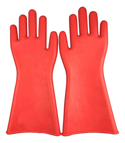 2pcs Guantes Aislantes De Alta Tensión (12kv, 40cm)