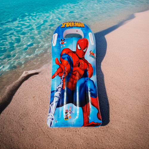 Flotador-inflable Infantill- Spiderman Y Frozen, 110 X 55 Cm