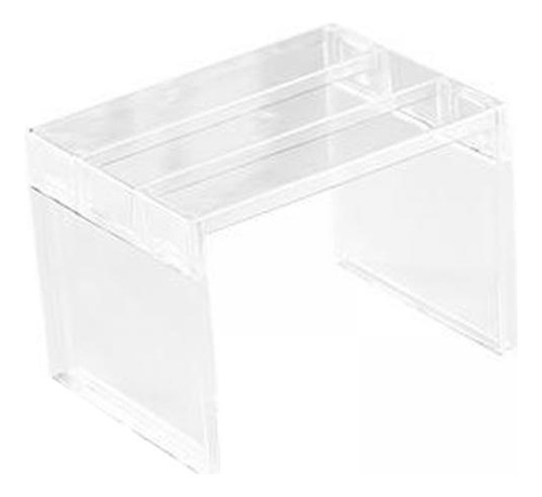 2 Soporte Organizador Transparente Para Baño, Pequeño