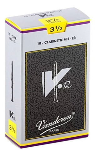 Cañas Vandoren Clarinete V12 N 3 1/2