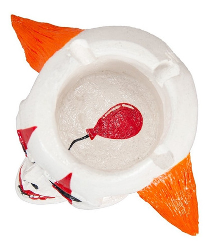 Imagen 2 de 4 de It Pennywise Calavera Decorativa Payaso Maldito Cenicero