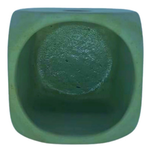 Imagem 3 de 5 de Cachepô Dado Cimento Suculentas Porta Canetas Vaso Decoração