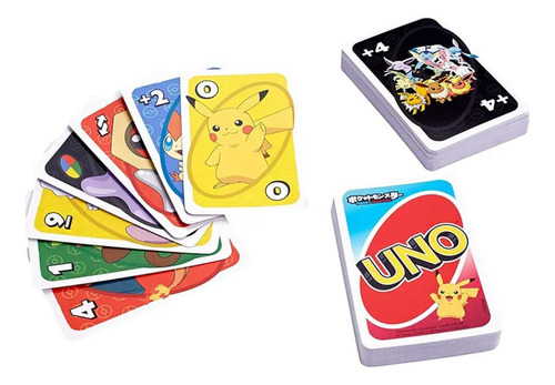 Uno Juego De Mesa Cartas Pokemón