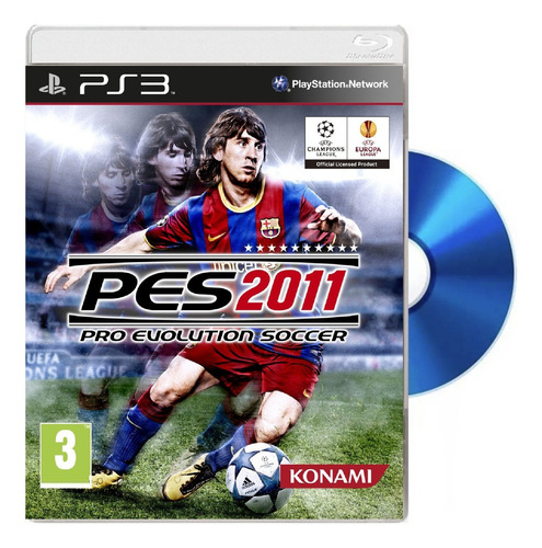 Pes 2011 Pro Evolution Soccer Ps3 Físico Descatalogado