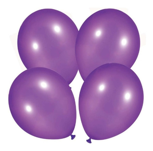 Globos Decoración Flúor 5 Colores Diferentes 12 Pzs Ofertaaa