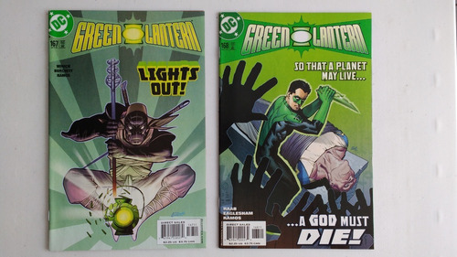 Green Lantern #167 Y 168 (2003) Kyle Rayner Dc Comics