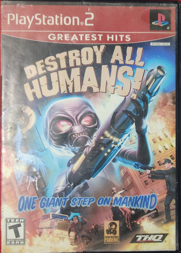 Destroy All Humans Para Ps2 (Reacondicionado)