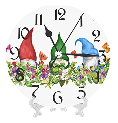 Reloj De Pared Kitty Cat Klock, 32cm, Plástico, Negro Color De La Estructura Negro Color Del Fondo Negro