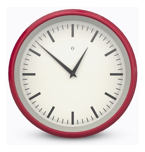 Imagen 3 de 4 de Reloj De Pared Retro Central Estacion Marco Metal Vintage