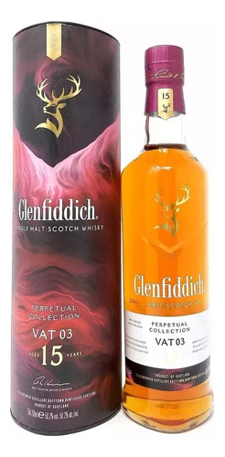 Whisky Glenfiddich Perpetual Collection Vat 03 15 A. Estuche