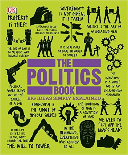 Book : The Politics Book: Big Ideas Simply Explained  (3905)
