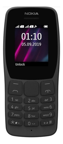Nokia 110 (2019) Dual SIM 4 MB negro 4 MB RAM