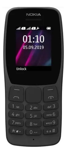 comprar Nokia 110 (2019) Dual Sim 4 Mb Negro 4 Mb Ram