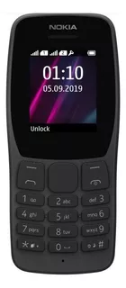 Nokia 110 (2019) Dual SIM 4 MB negro 4 MB RAM
