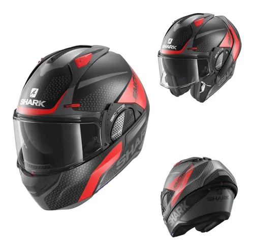 Casco shark abatible sales