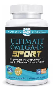 Ultímate Omega Sport -d3 60 Cápsulas