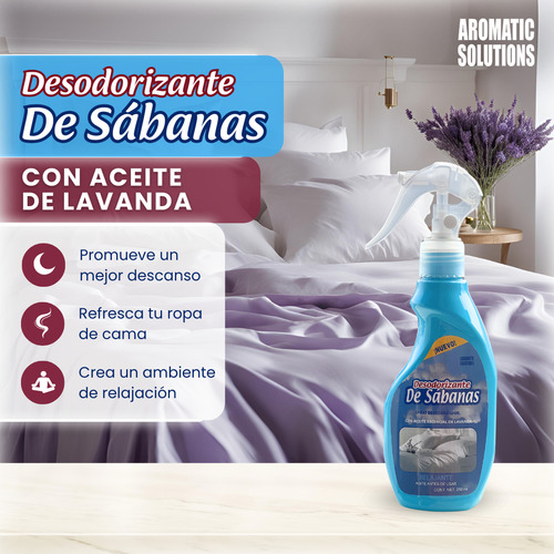 Spray Para Almohadas (relajante) Aroma Lavanda Francesa