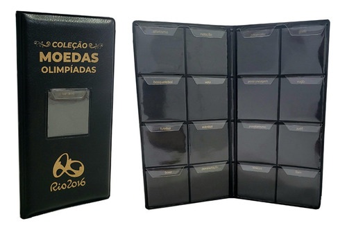 Álbum Porta Moedas Das Olimpíadas Rio 2016