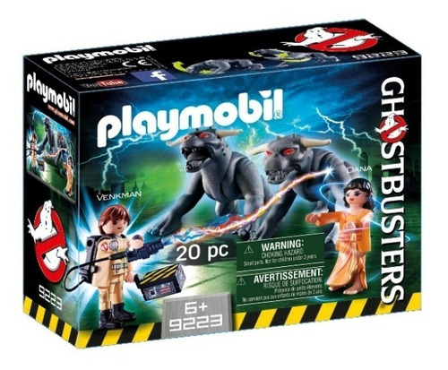 Playmobil - Venkman, Dana Y Perros De Gozer