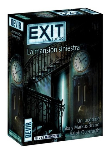 Exit La Mansion Siniestra Juego De Escape Room De Mesa Devir