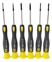Comprar Jogo Chaves De Precisão Fenda Philips Cabo Anatômico 6 Peças