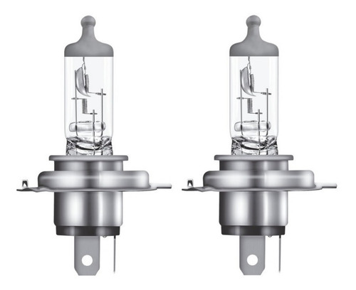 Paquete De 2 Focos Osram Original H4 12V 60/55W