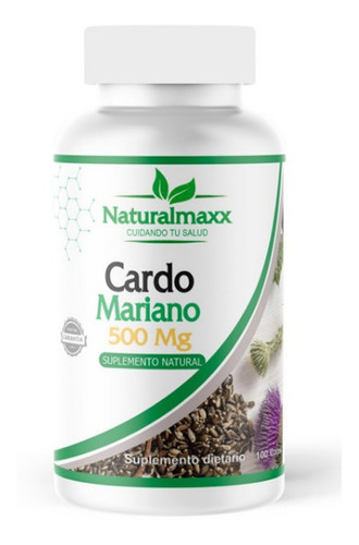 Cardo Mariano Hepatoprotector Naturalmaxx 100 Capsulas 500mg