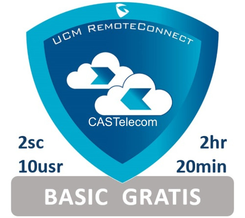 Grandstream Ucmrc Basic Gratis 10 User 2 Voz/video 20 Min 2h