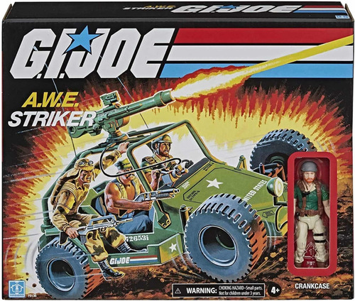 Hasbro G.i. Joe Retro Collection A.w.e. Striker