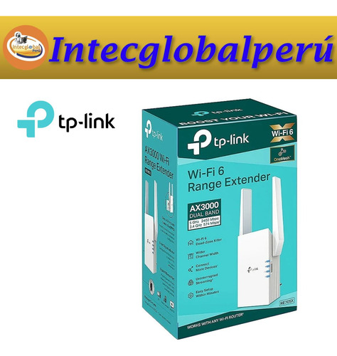 Extensor De Cobertura Mesh Tp-link Re705x Dual Band Ax3000
