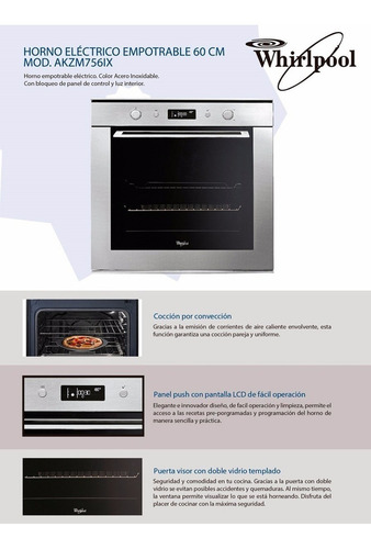 Whirlpool Ispirazione AKZM756 - 220V - Inoxidable