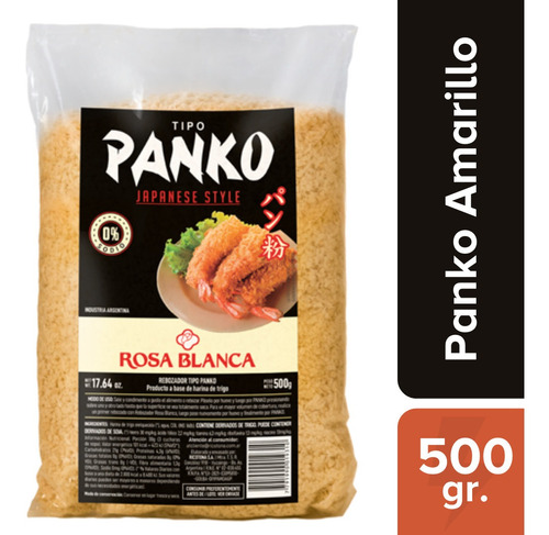 Panko Amarillo Rebozador Rosablanca 500 Gr. 