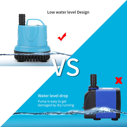 Bomba De Água Submersível Lh-801 25w Bomba De Sucção De Fund