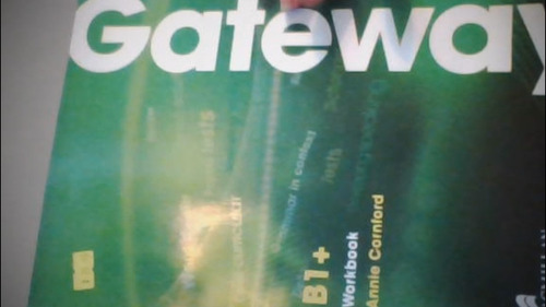 Libro Gateway B1+ Workbook De Annie Cornford