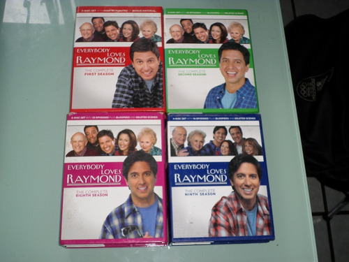 Everybody Loves Raymond-4temporadas 1,2,8y9-19 Dvd's Español