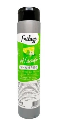 Imagen 5 de 5 de Shampoo + Acondicionador + Baño Acido X240g Frilayp