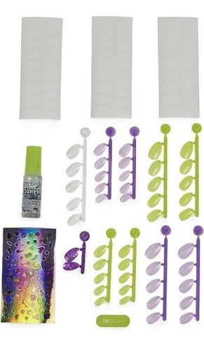 Imagen 2 de 6 de Kit De Uñas-manicure Go Glam 8 Sorpresas
