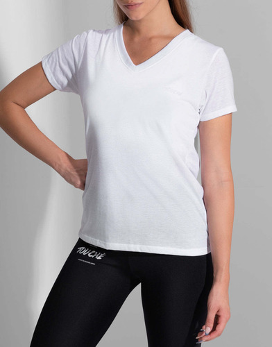 Remera Deportiva White Basic Tee | Touche Sport