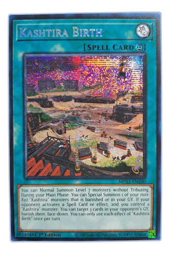 Yugi-oh! Kashtira Birth Mp23-en200 Secret