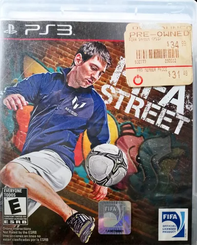 Fifa Street Ps3 Midia fisica Original Seminova Funcionando e