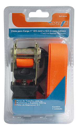 Prendedor Carga Catr 1x4,5 Waft 6249