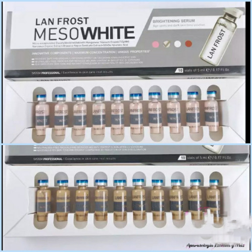 Imagen 2 de 3 de Bb Glow Sérum Lan Frost Pigmentos Bases Semipermanente