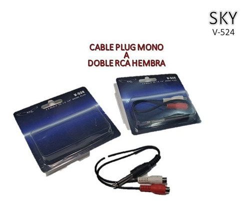 Cable Yrca A Plug Mono. Sky. Tienda