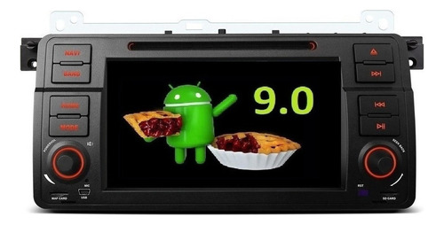 Android 9.0 Bmw Série 3 1998-2006 Dvd Gps Wifi Rádio Toque