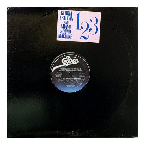 Gloria Estefan & Miami Sound Machine - 1-2-3 | 12'' Maxi Sin (Usado)