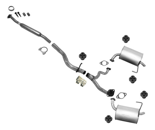 Sistema Escape Resonador Tubo Pieza Repuesto Para Outback