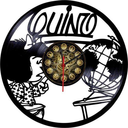 Reloj En Vinilo Lp / Vinyl Clock Mafalda