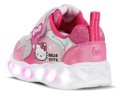 Zapatillas Footy Hello Kitty Con Luces Niñas 25 Al 30 P